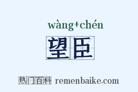 望臣是什么意思的图片